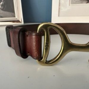Ralph Lauren Leather Belt - Adjustable Women's Size S/M - Like New